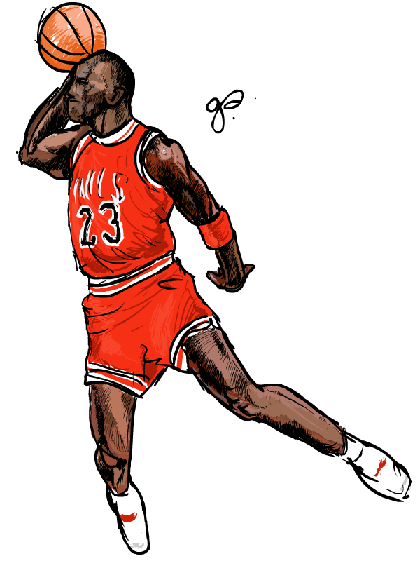 600x800 Michael Jordan Dunk Png, Picture