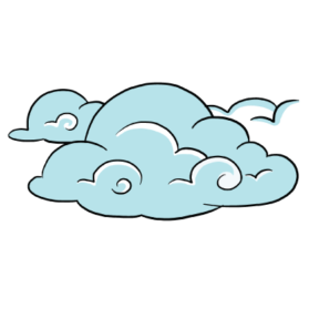 279x279 Collection Of Free Vector Clouds Sketch Download On Ui Ex