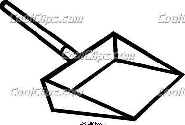 375x254 Dust Pan Clipart