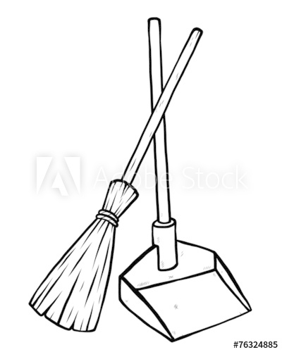 400x500 dustpan and broom