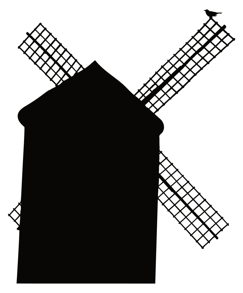 829x1000 Collection Of Free Windmill Drawing Silhouette Download On Ui Ex