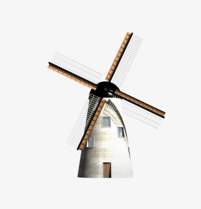 400x416 Windmill Png