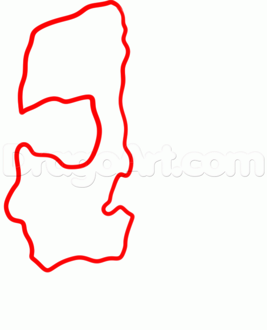 540x666 Draw Call Of Duty Ghosts Logo, Step