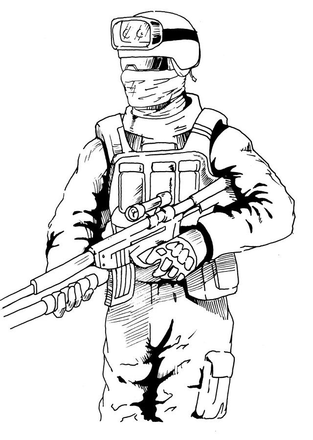640x900 Sobres De Papel Call Of Duty, Coloring