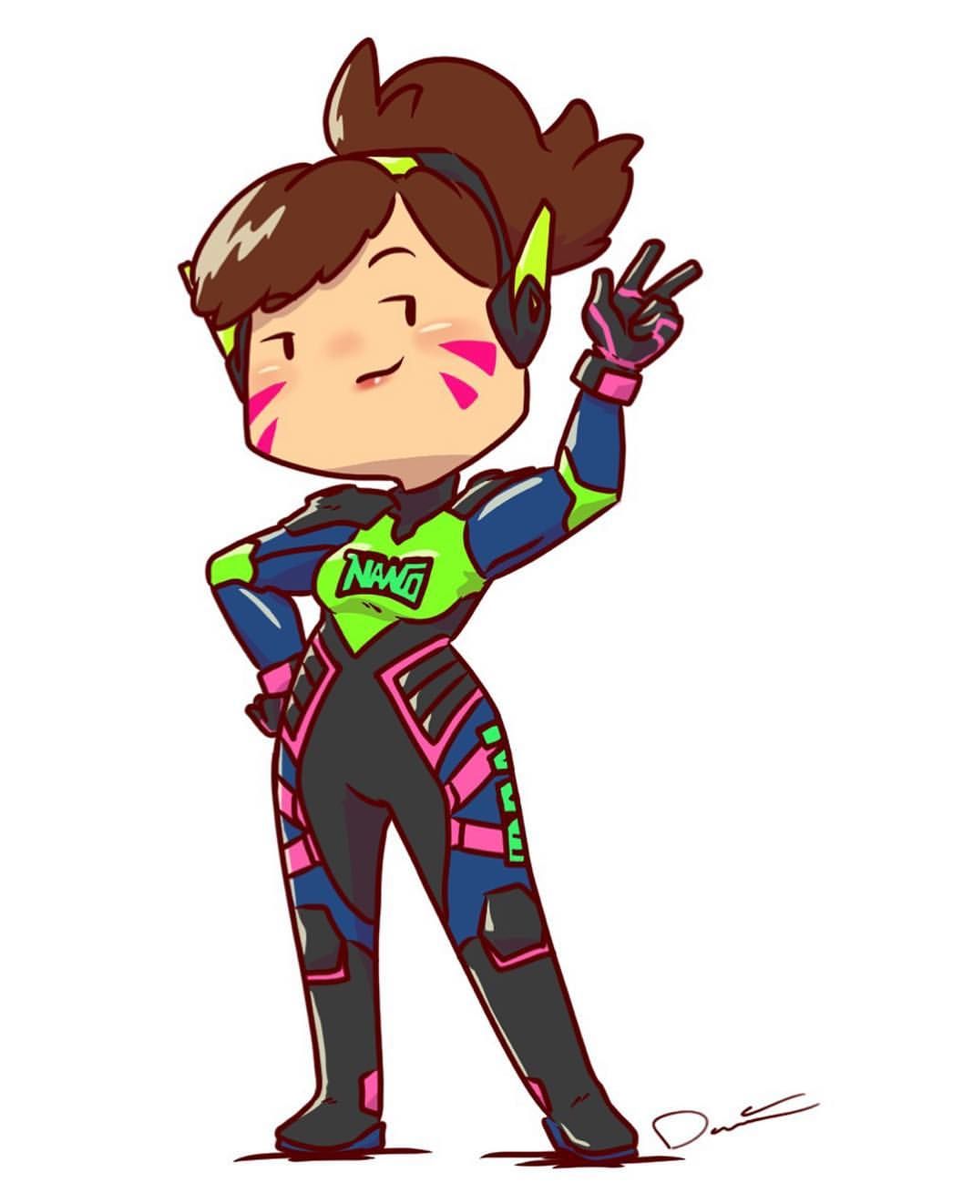 1057x1321 d va felt like a doing a fan art and i love the nano skin
