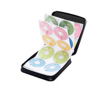 350x333 Portable Large Capacity Leather Dvd Player Case For Cds