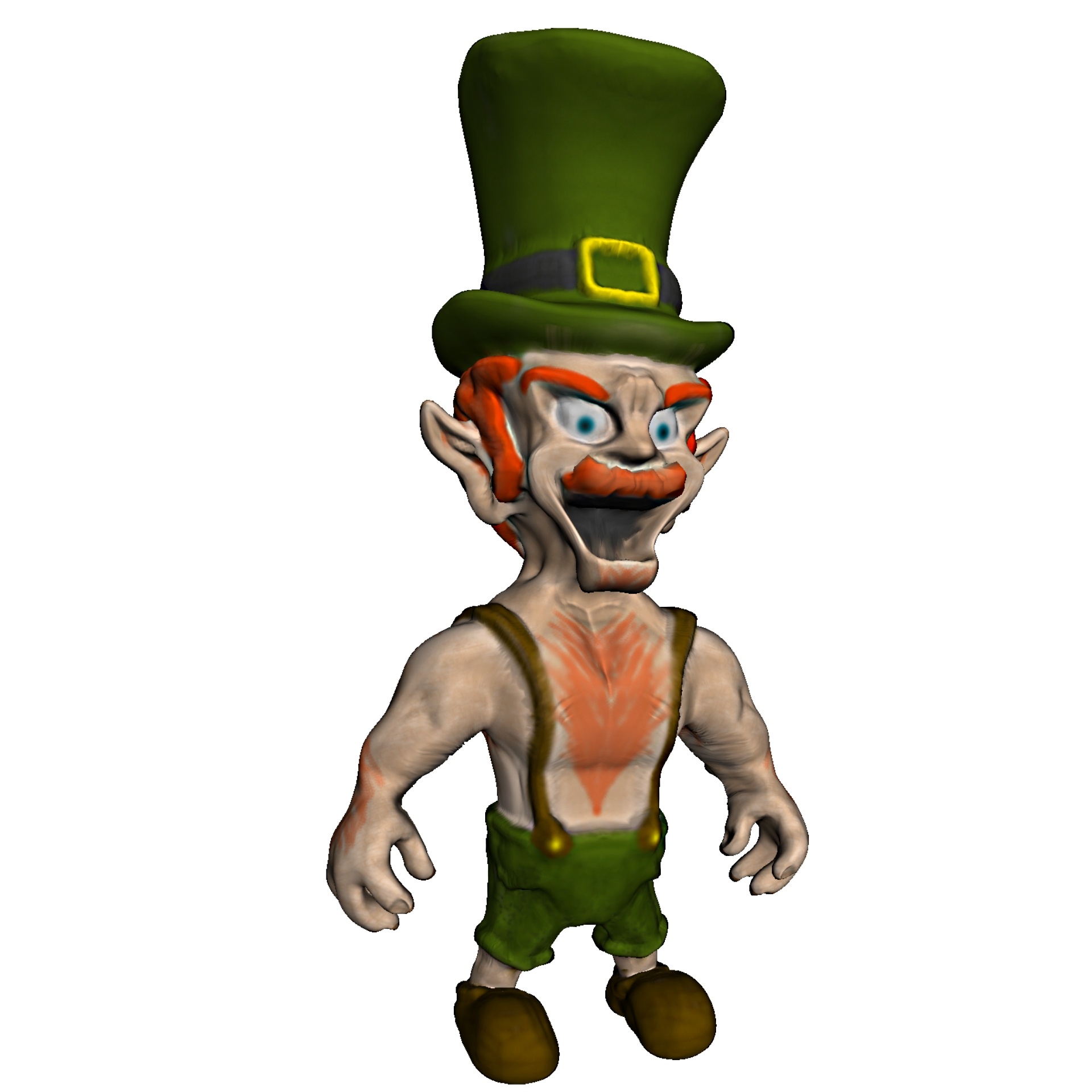 1920x1920 Drawing, Cartoon, Dwarf, Tall, Green