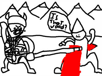 333x250 Evil Elf Getting Stabbed