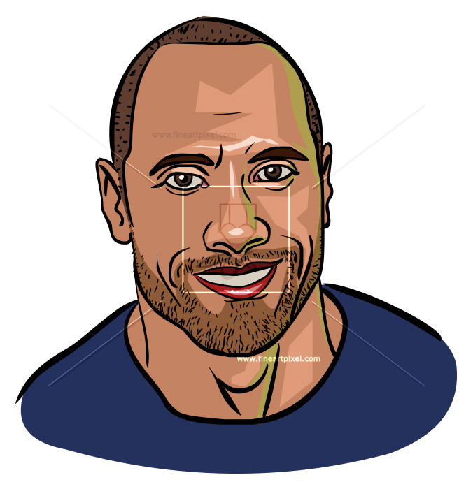 676x700 Dwayne Johnson Rock Free Vectors, Illustrations, Graphics, Clipart