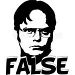 150x150 dwight schrute false baby onesies