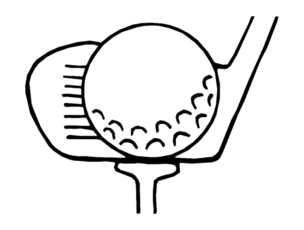 987x748 Golf Dxf Free Download