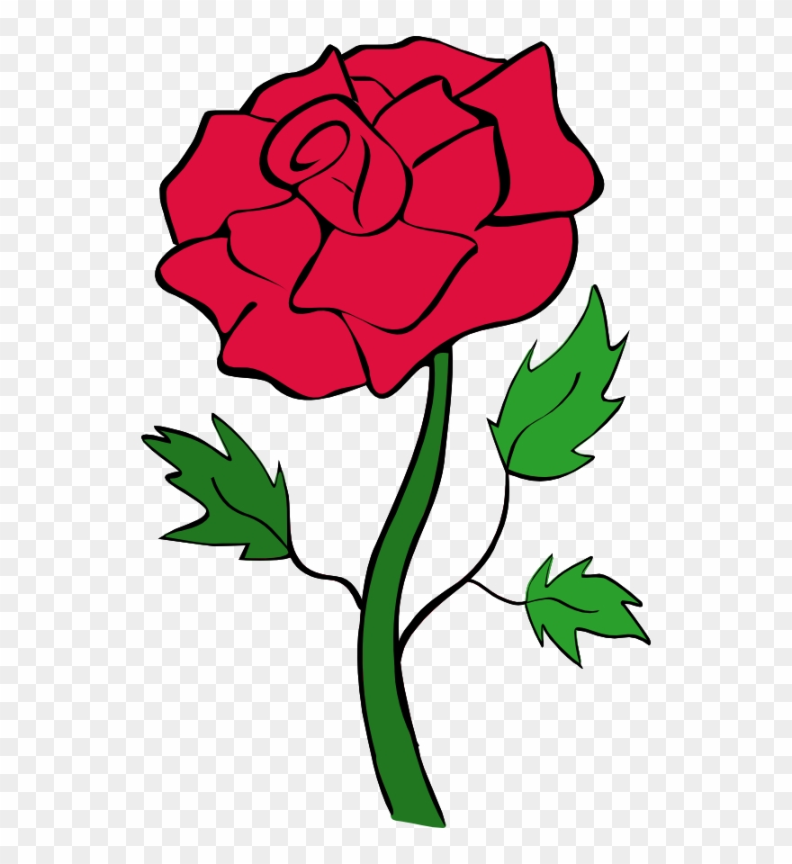 880x960 Red Rose Clip Art