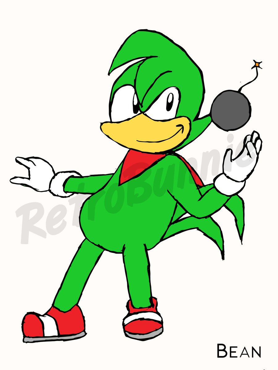 900x1200 Retro Bunnie On Twitter Bean The Dynamite Drawing