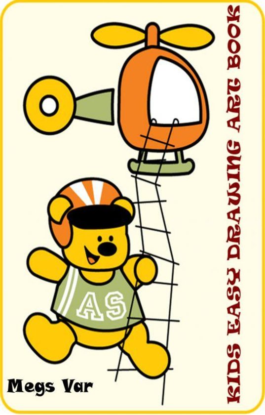 537x840 Kids Easy Drawing Art Book