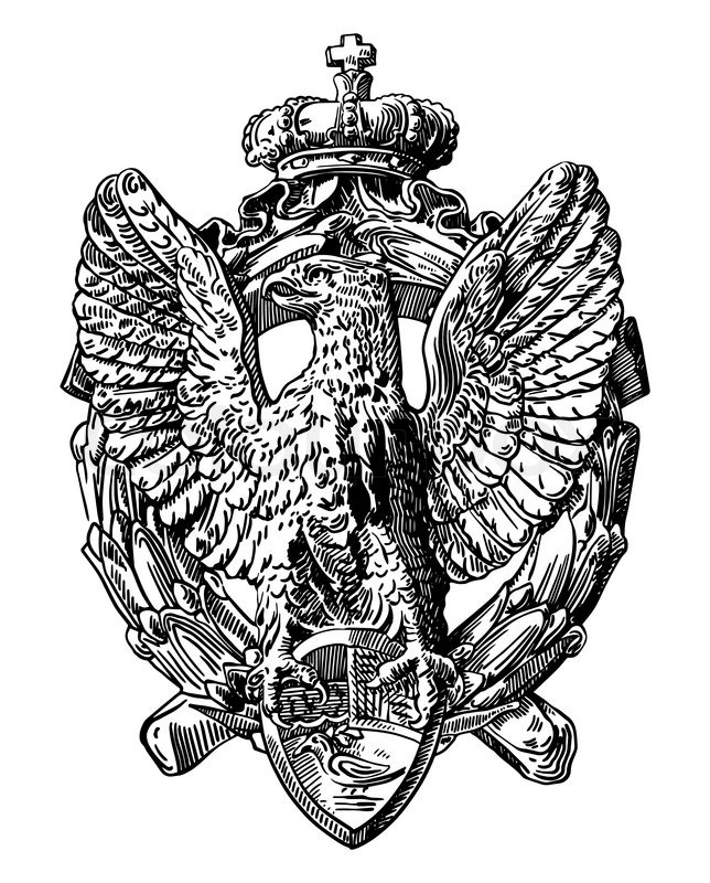 644x800 Black And White Sketch Digital Drawing Stock Vector Colourbox