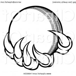 300x300 Black And White Monster Or Eagle Claws Holding A Basketball