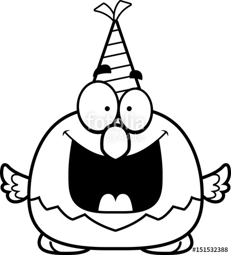 453x500 Cartoon Bald Eagle Birthday Party Stock Image And Royalty Free