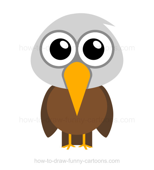 500x552 How To Draw An Eagle