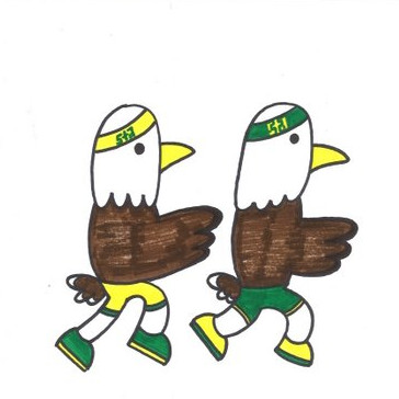 364x364 st anthony school eagle spirit color runwalk and fun