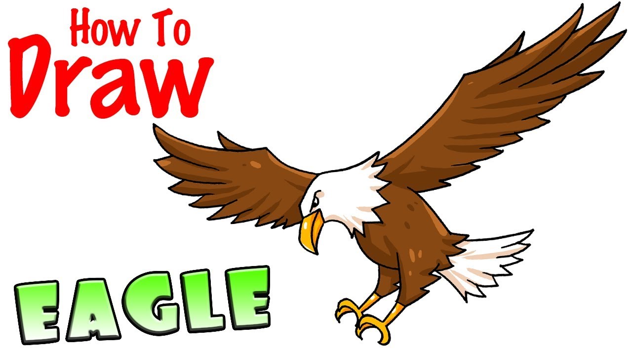 1280x720 How To Draw An Eagle
