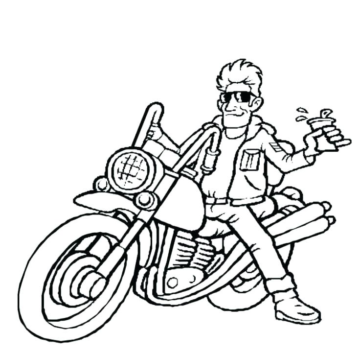 736x725 Harley Logo Outline Motorcycle Coloring Book As Well As Motorcycle