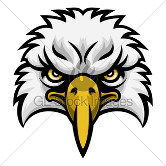 325x325 Eagle Face Gl Stock Images