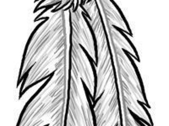 640x480 Native American Clipart Eagle Feather