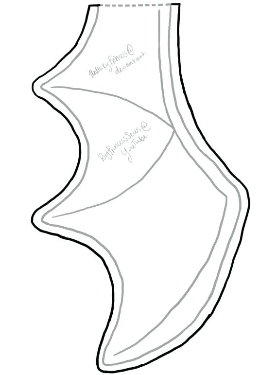 570x771 Images Of Bald Eagle Template Printable Printable Bat Wing