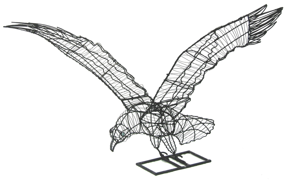 1000x618 Topiary Eagle Flying