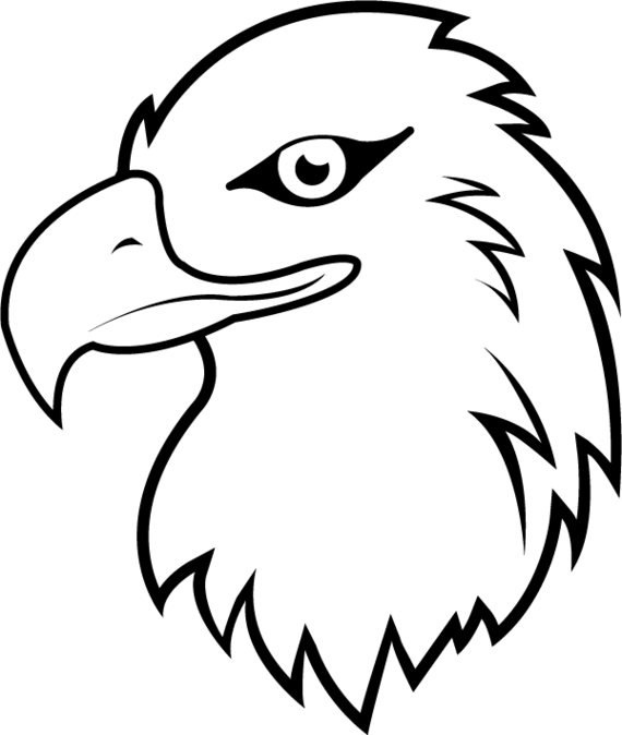 570x674 Eagles Coloring Pages Logo Png Images