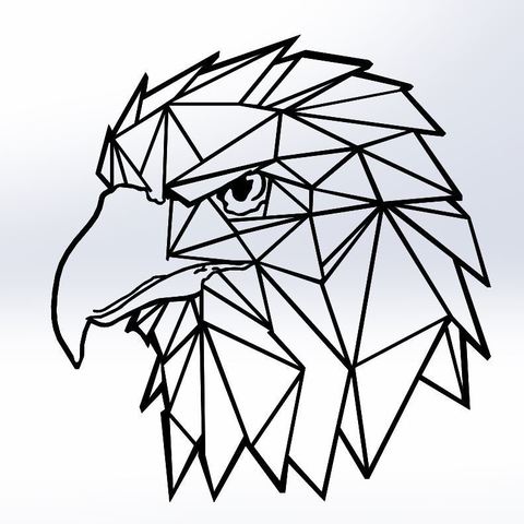 480x480 stl eagle head cults