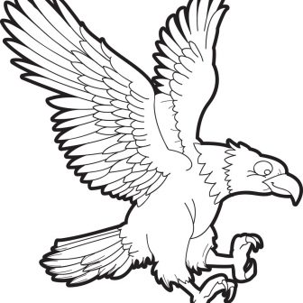 Eagle Landing Drawing | Free download on ClipArtMag