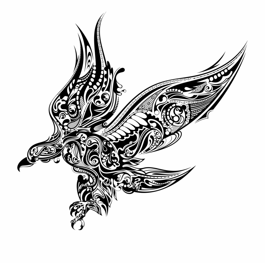 920x913 Clip Art Drawing Abstract Bird Huge