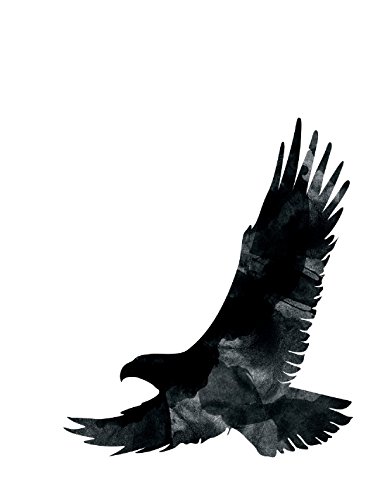 387x500 Pioenfly Soaring Eagle Bird Painting Home Decor Canvas