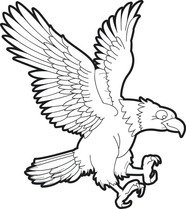 622x700 Rock Eagle Vector Design Free Vector Art At Heraldic Eagle Coat