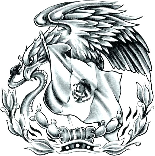 Eagle Tattoo Drawing | Free download on ClipArtMag