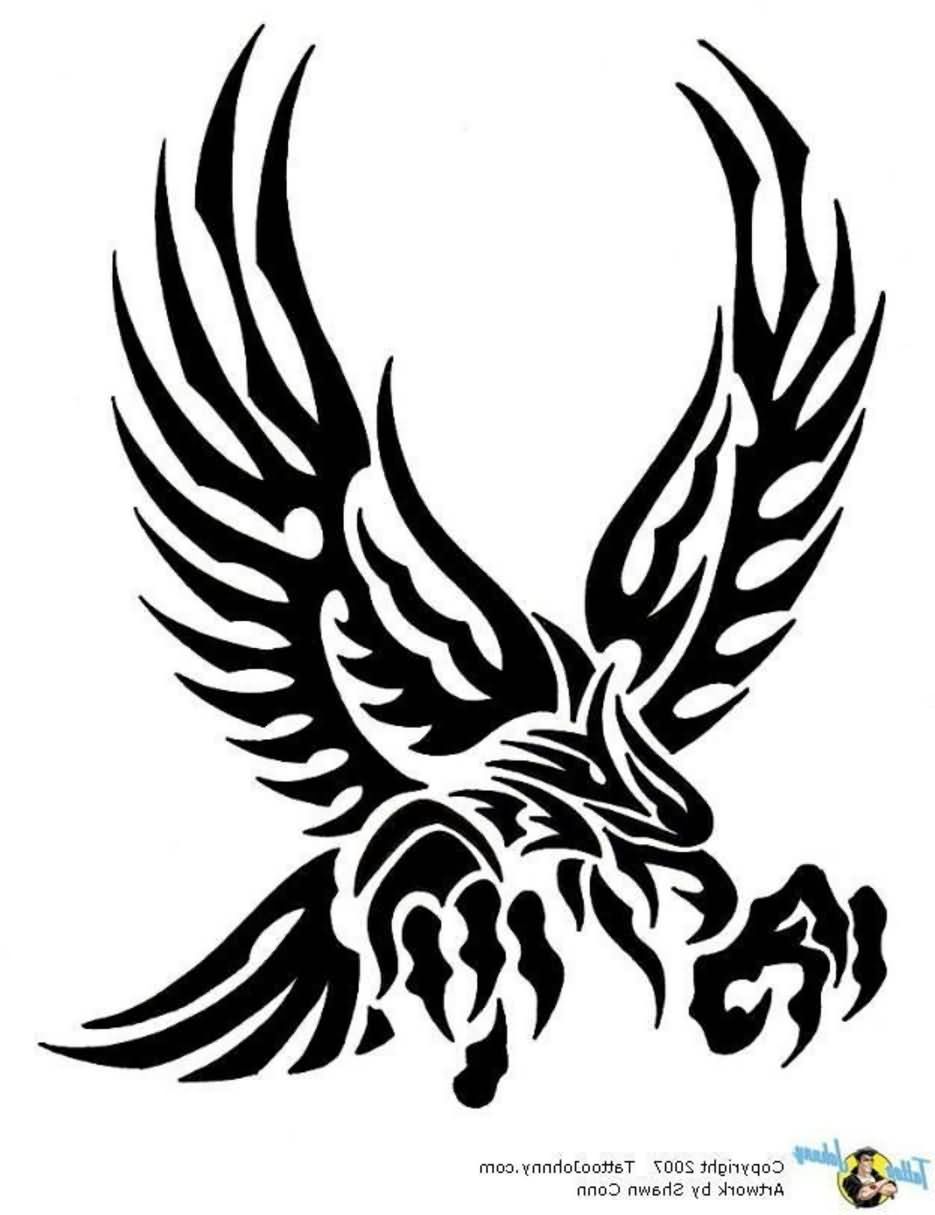 935x1215 Eagle Tattoos With Tribal Art Ideas And Designs