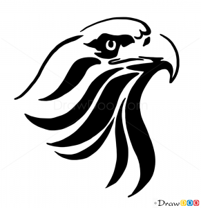 291x300 How To Draw Eagle, Tribal Tattoos
