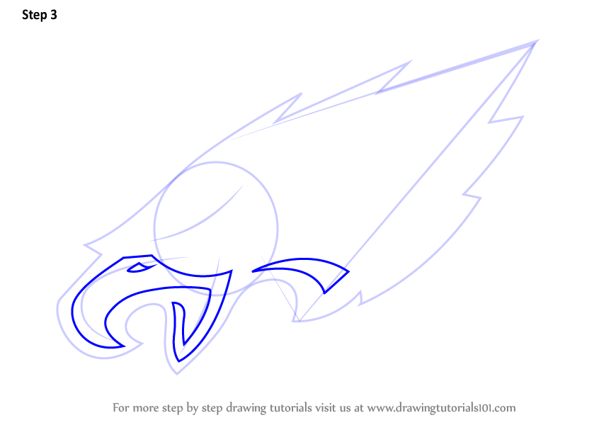 846x600 Learn How To Draw Philadelphia Eagles Logo