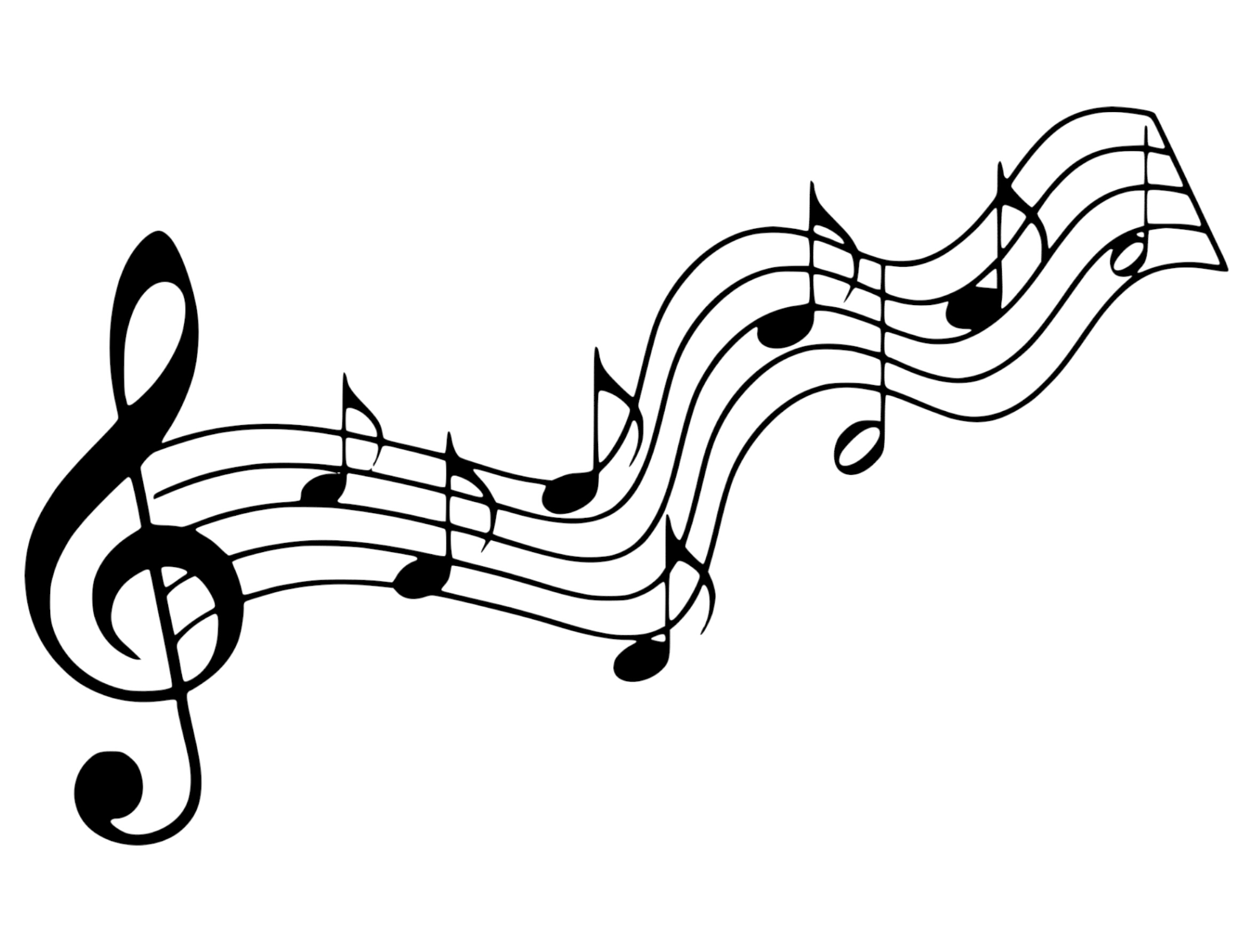 2349x1785 Free Images Silhouette, Musical, Note, Clef, Bass, Treble, Music