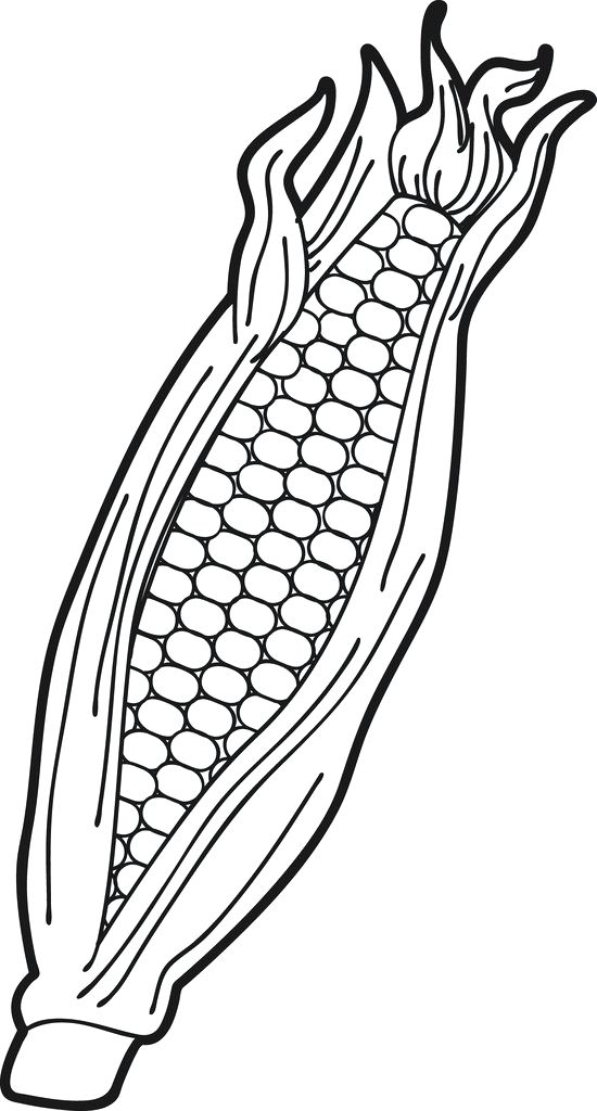 550x1024 coloring ear harmonious ear coloring pages ear of corn