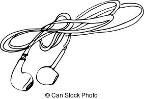 Earbuds Drawing | Free download on ClipArtMag