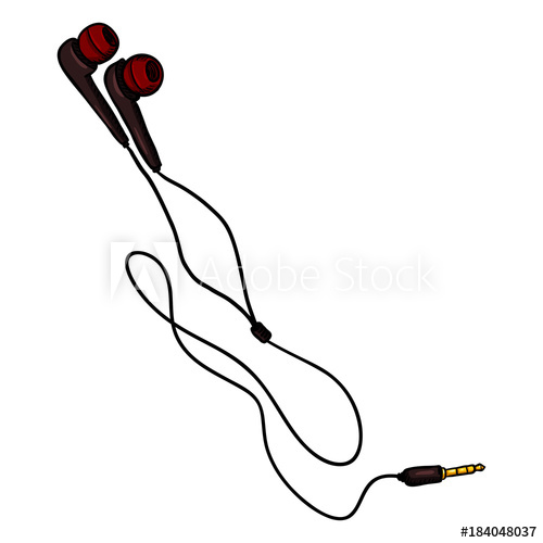 Earbuds Drawing | Free download on ClipArtMag