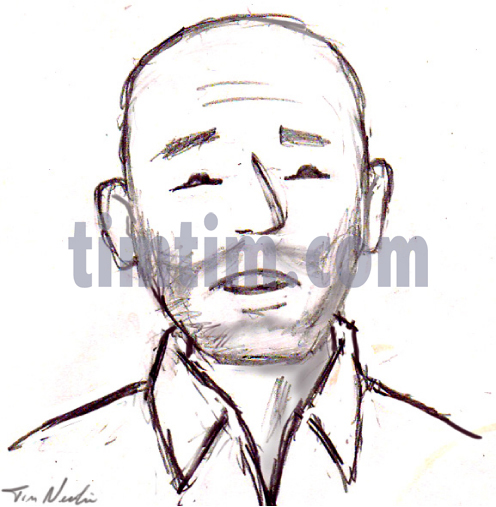 496x507 Free Drawing Of Bald Guy Sketch From The Category People