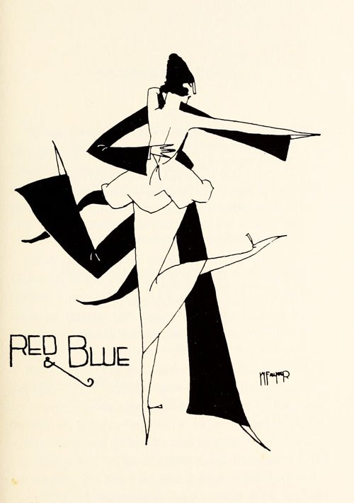 500x710 William Faulkner's Little Known Jazz Age Drawings, With A Side