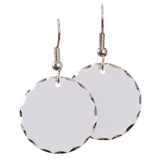 550x550 Guitar Drawing Earring Circle Charm