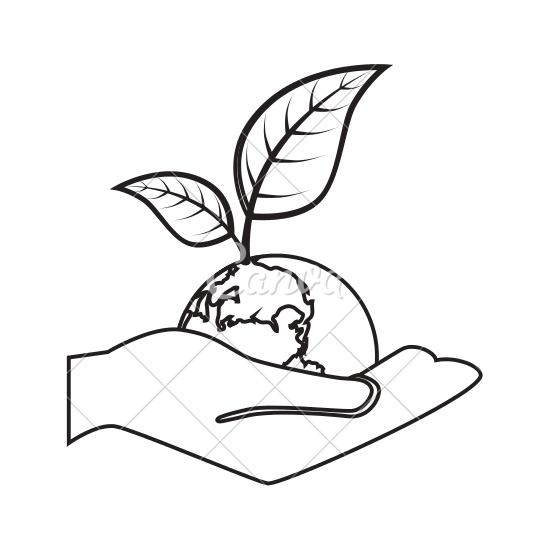 550x550 Collection Of Free Earth Drawing Plant Download On Ui Ex