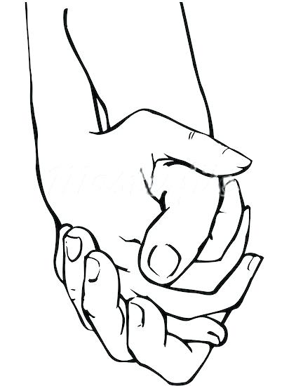 412x550 Drawing Of Hands Holding Holding Hands Many Interesting S Drawing