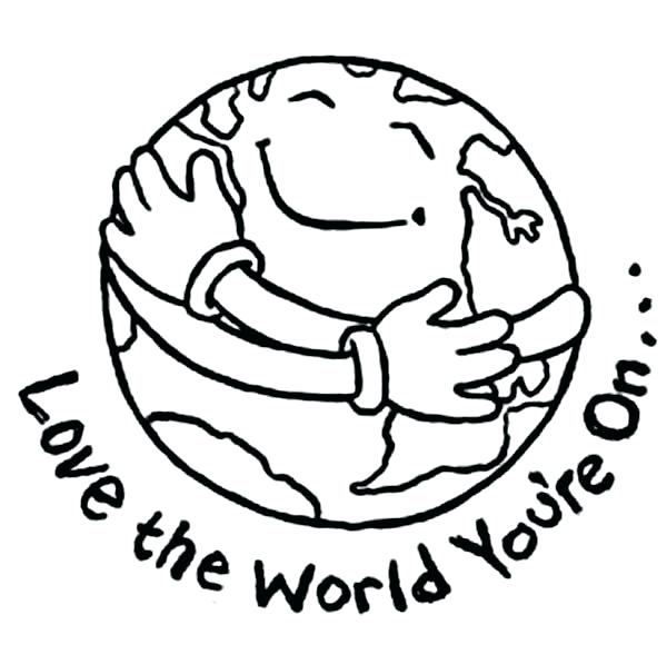 600x597 earth day coloring pictures a kinds drawing about earth day