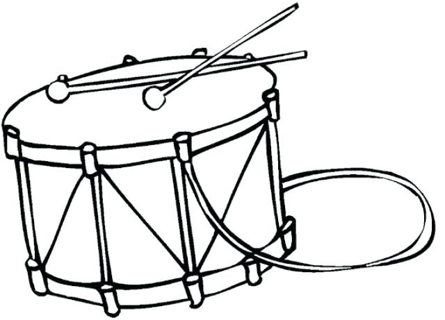640x461 Free Earth Day Coloring Pages Fresh Drumset Drawing